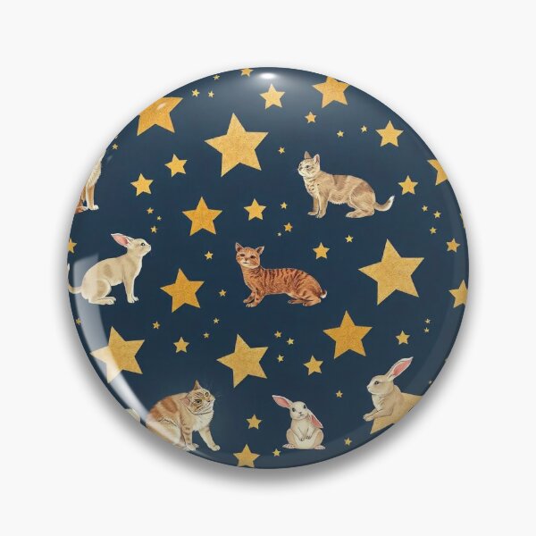 Item preview, Starry Animal Seamless Pattern designed and sold by hjian8219.