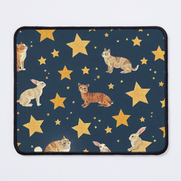 Item preview, Starry Animal Seamless Pattern designed and sold by hjian8219.