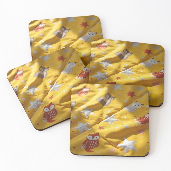 Item preview, Starry Animal Seamless Pattern designed and sold by hjian8219.