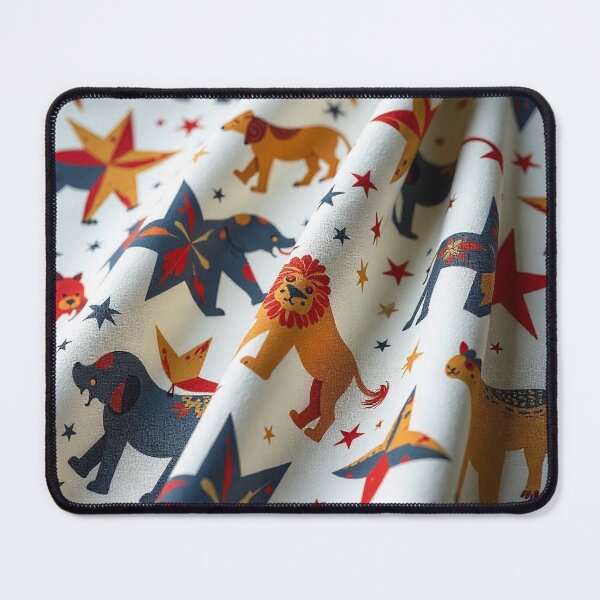 Item preview, Starry Animal Seamless Pattern designed and sold by hjian8219.