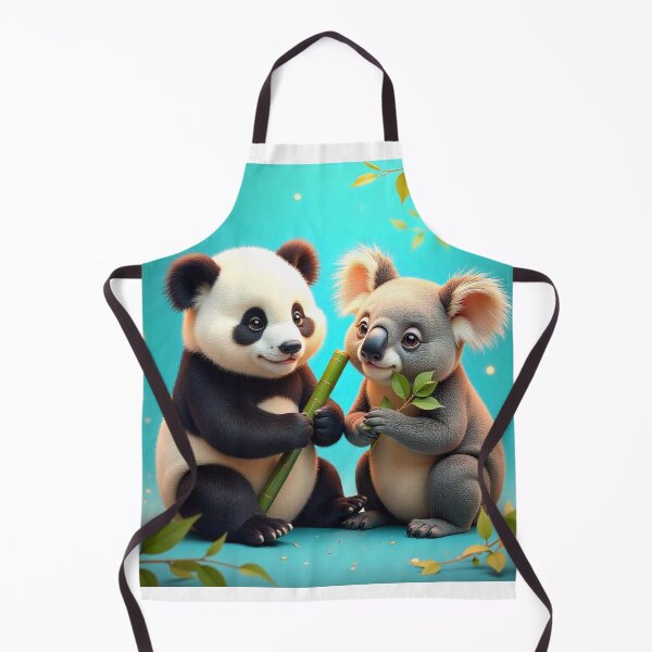 Item preview, Cute Panda and Koala Seamless Pattern designed and sold by hjian8219.