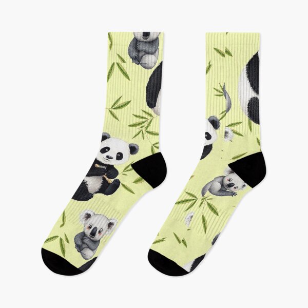 Item preview, Cute Panda and Koala Seamless Pattern designed and sold by hjian8219.