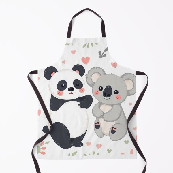 Item preview, Cute Panda and Koala Seamless Pattern designed and sold by hjian8219.