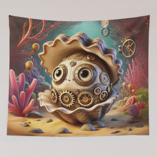 Item preview, Steampunk Oyster designed and sold by Sillytoe.