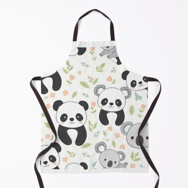 Item preview, Cute Panda and Koala Seamless Pattern designed and sold by hjian8219.