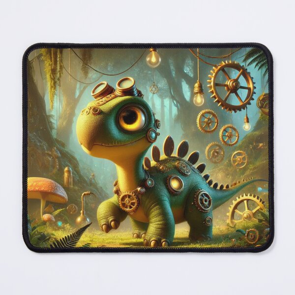 Item preview, Steampunk Pachycephalosaurus designed and sold by Sillytoe.