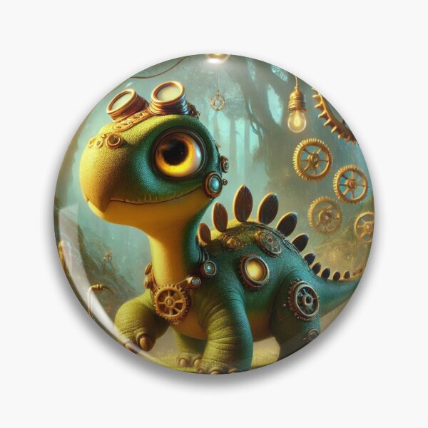 Item preview, Steampunk Pachycephalosaurus designed and sold by Sillytoe.