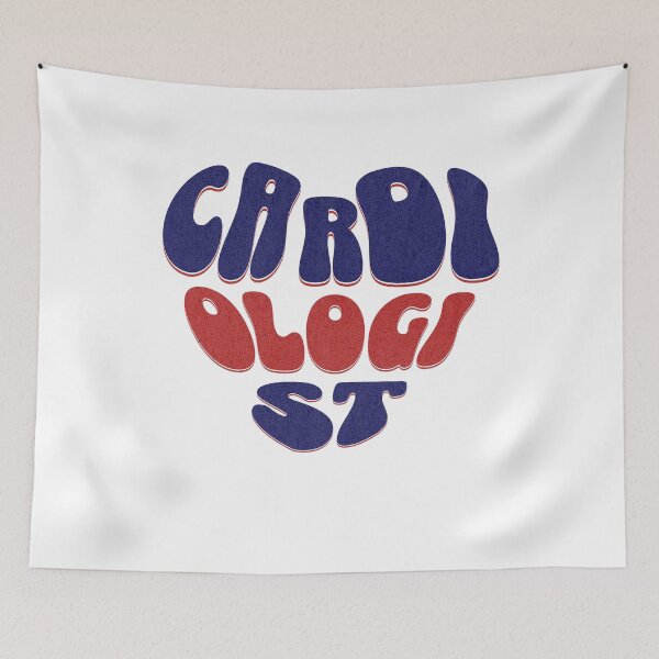 Item preview, Retro Heart Cardiologist Echo Tech Echocardiography Technician Sonographer designed and sold by HosvPrint .s.
