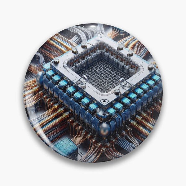 Item preview, A complex network of wires and circuits forms a mesmerizing digital landscape designed and sold by homydesign.