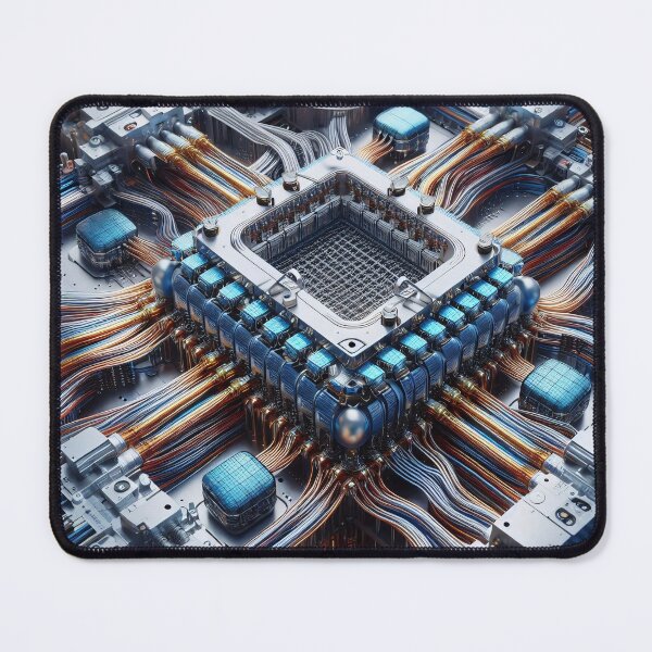 Item preview, A complex network of wires and circuits forms a mesmerizing digital landscape designed and sold by homydesign.