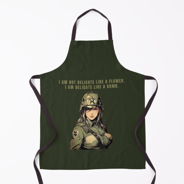 Item preview, I AM NOT DELICATE LIKE A FLOWER. I AM DELICATE LIKE A BOMB. designed and sold by La Loca.