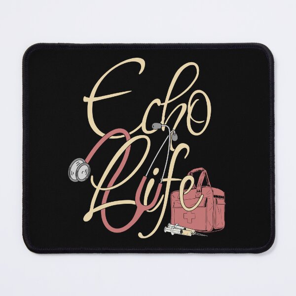 Item preview, Echo Life Cardiologist Echo Tech Echocardiography Technician Sonographer designed and sold by HosvPrint .s.