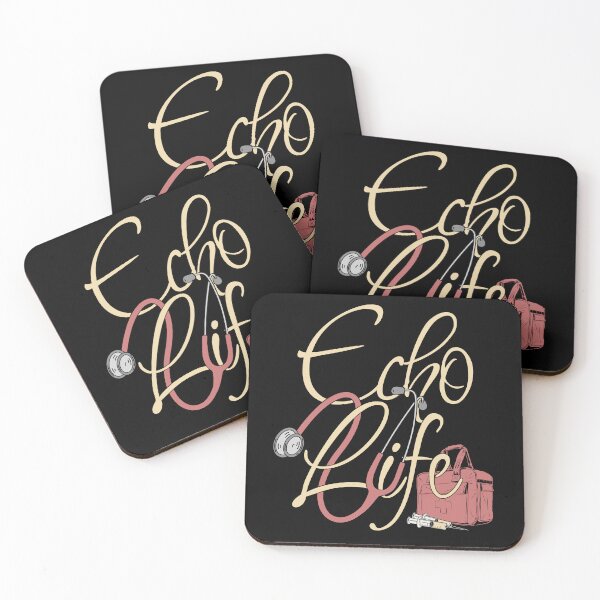 Item preview, Echo Life Cardiologist Echo Tech Echocardiography Technician Sonographer designed and sold by HosvPrint .s.