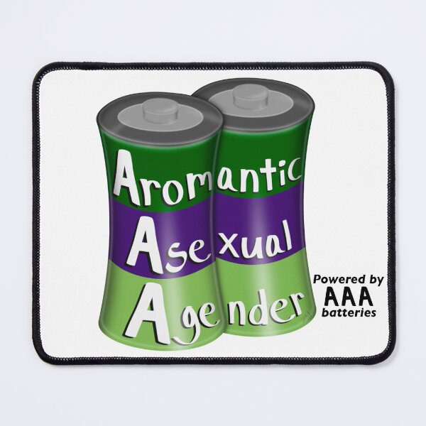 Item preview, AAA batteries 2.0 - queer version designed and sold by zan doodles.