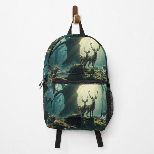 Item preview, Forest Scene with Wildlife designed and sold by Skye Ryan-Evans.