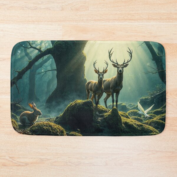 Item preview, Forest Scene with Wildlife designed and sold by Skye Ryan-Evans.