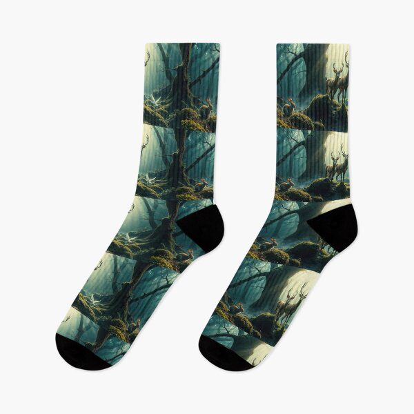 Item preview, Forest Scene with Wildlife designed and sold by Skye Ryan-Evans.