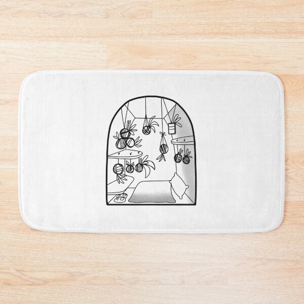 Item preview, Greyscale Terrarium with sleeping nook designed and sold by jazzydevil.