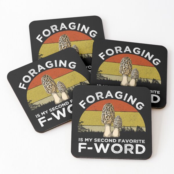 Item preview, Foraging Is My Second Favorite F-Word (Morels) designed and sold by Cat Lady Designs.