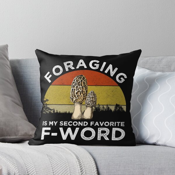 Item preview, Foraging Is My Second Favorite F-Word (Morels) designed and sold by Cat Lady Designs.