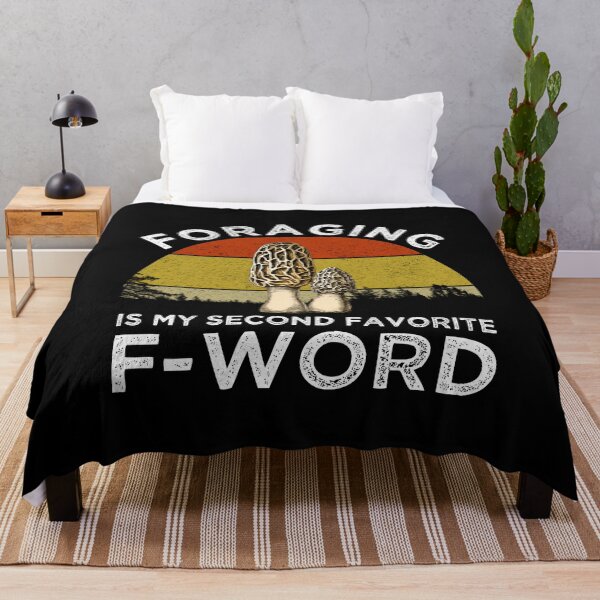 Item preview, Foraging Is My Second Favorite F-Word (Morels) designed and sold by Cat Lady Designs.