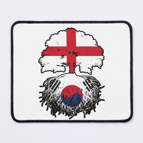 Item preview, South Korea South Korean English England Tree Roots Flag designed and sold by FlagX.
