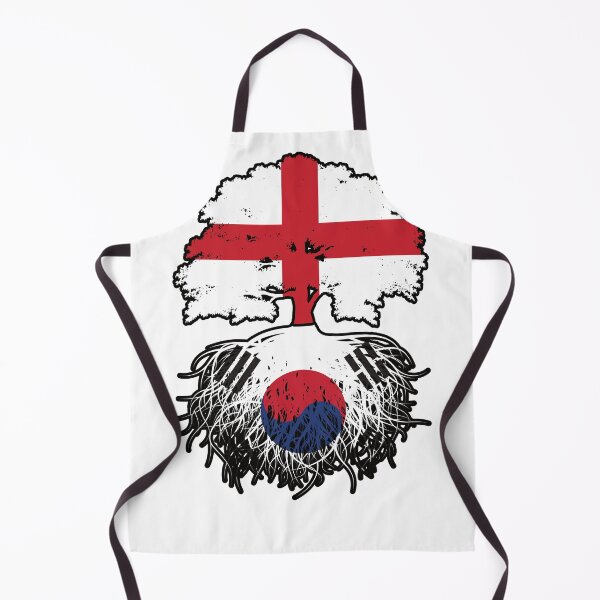Item preview, South Korea South Korean English England Tree Roots Flag designed and sold by FlagX.
