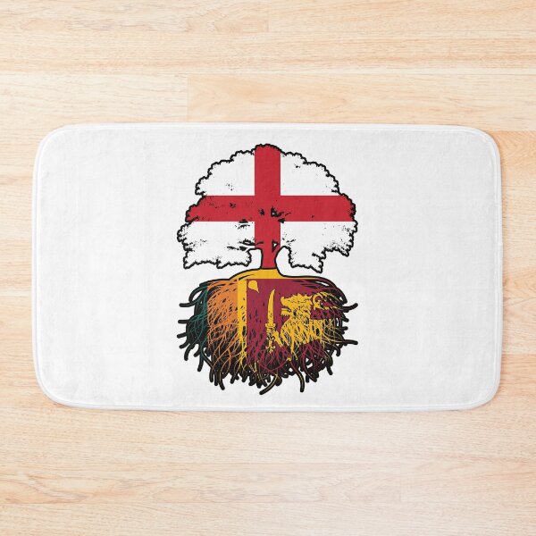 Item preview, Sri Lanka Sri Lankan English England Tree Roots Flag designed and sold by FlagX.