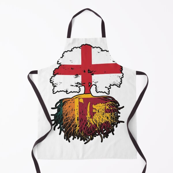 Item preview, Sri Lanka Sri Lankan English England Tree Roots Flag designed and sold by FlagX.