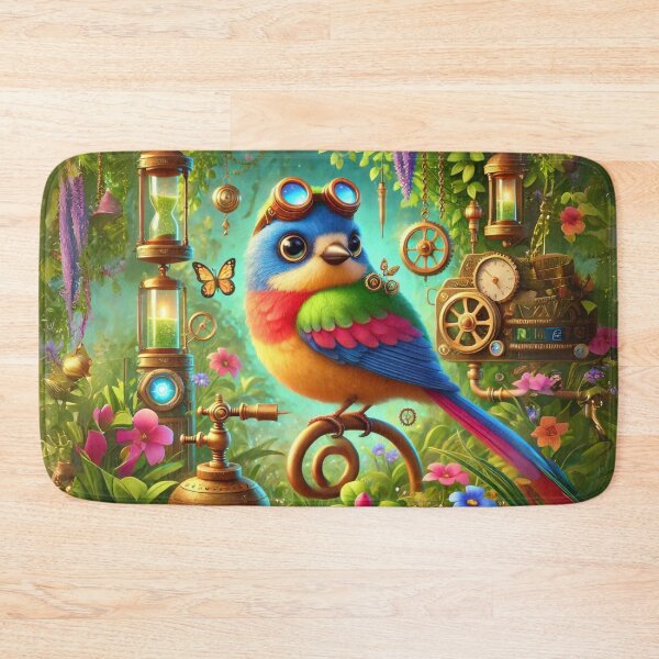 Item preview, Steampunk Painted Bunting designed and sold by Sillytoe.