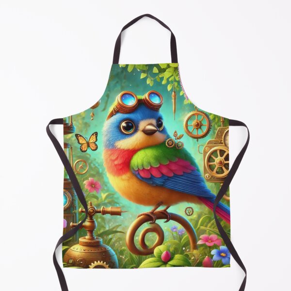 Item preview, Steampunk Painted Bunting designed and sold by Sillytoe.