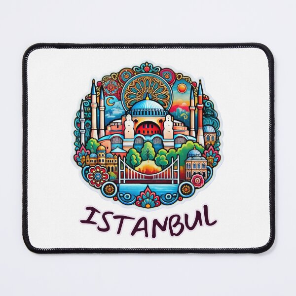 Item preview, Discover Istanbul: Unique Stickers Celebrating the City's Charm designed and sold by Psycho-Crazy.