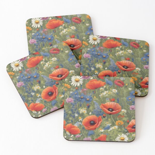 Item preview, Meadow Flower Pattern  designed and sold by Zilpa’s Prints.