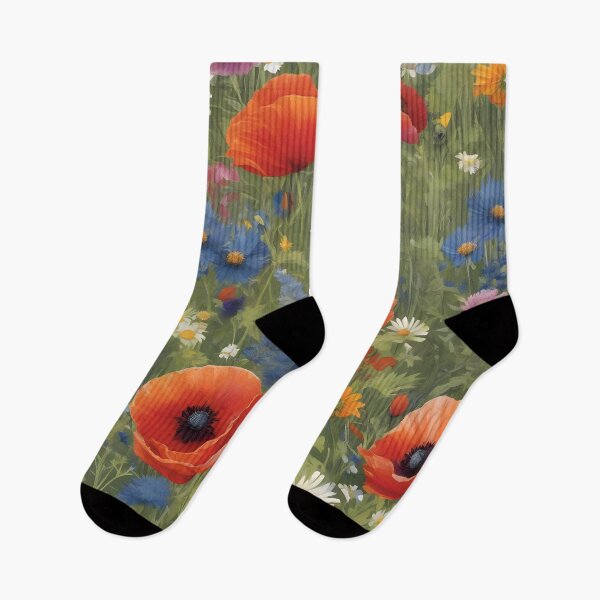 Item preview, Meadow Flower Pattern  designed and sold by Zilpa’s Prints.