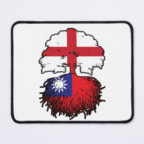 Item preview, Taiwan Taiwanese English England Tree Roots Flag designed and sold by FlagX.