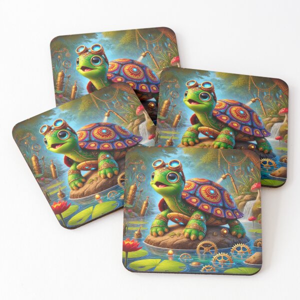 Item preview, Steampunk Painted Turtle designed and sold by Sillytoe.