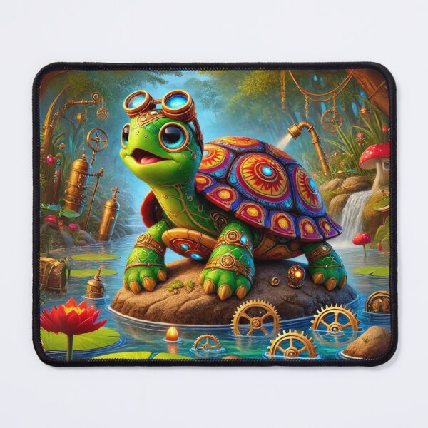 Item preview, Steampunk Painted Turtle designed and sold by Sillytoe.