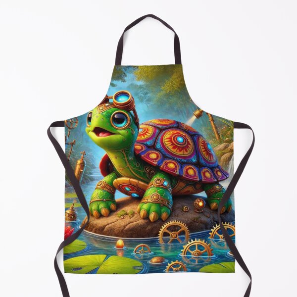 Item preview, Steampunk Painted Turtle designed and sold by Sillytoe.