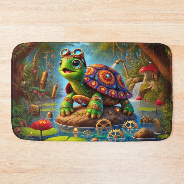 Item preview, Steampunk Painted Turtle designed and sold by Sillytoe.