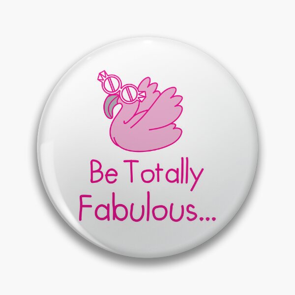 Item preview, Be totally Fabulous! Flamingo designed and sold by jazzydevil.