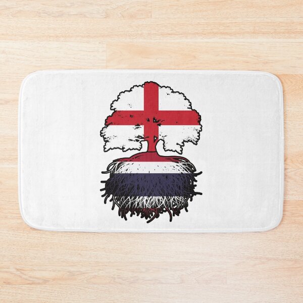 Item preview, Thailand Thai English England Tree Roots Flag designed and sold by FlagX.