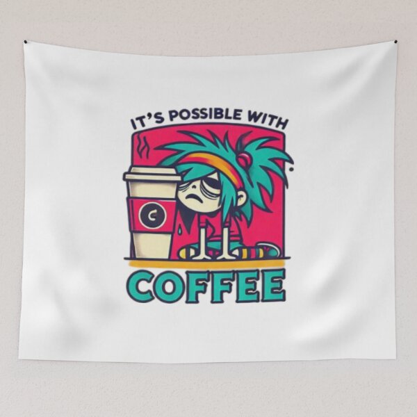 Item preview, Its POSSIBLE with COFFEE!! designed and sold by Shs-Kenya.