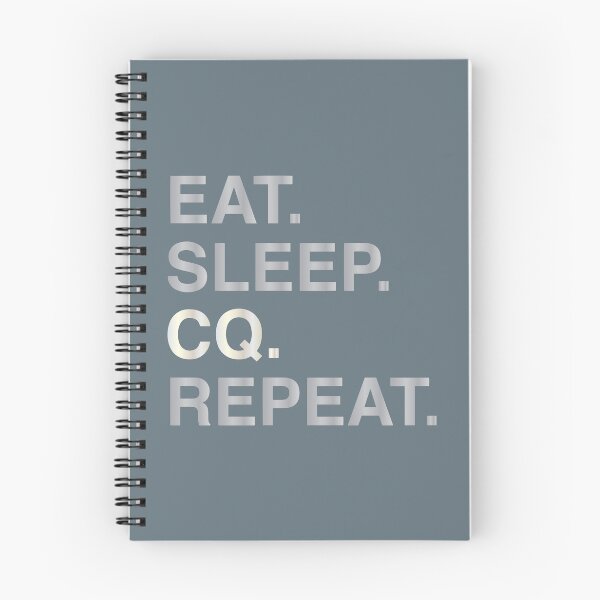 Item preview, Ham Radio Operator - Eat, Sleep, CQ, Repeat designed and sold by creativebeeshop.