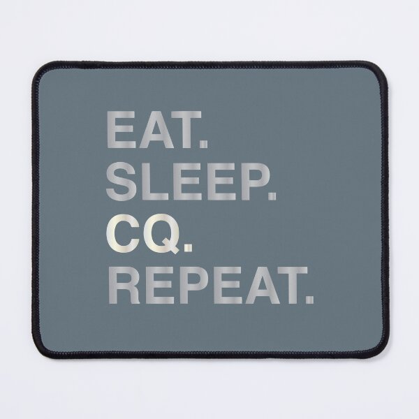 Item preview, Ham Radio Operator - Eat, Sleep, CQ, Repeat designed and sold by creativebeeshop.