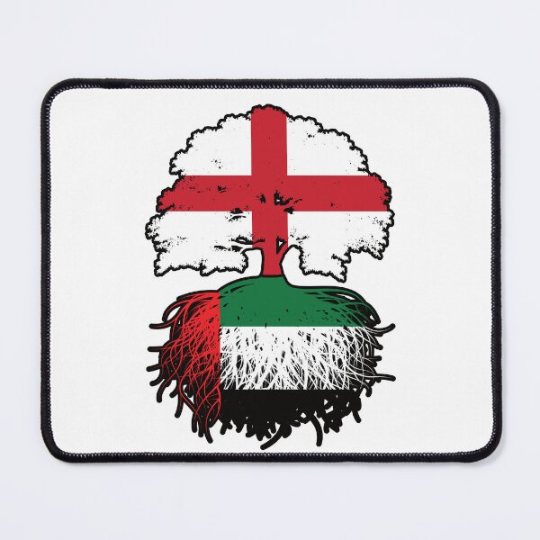 Item preview, United Arab Emirates Emirati English England Tree Roots Flag designed and sold by FlagX.