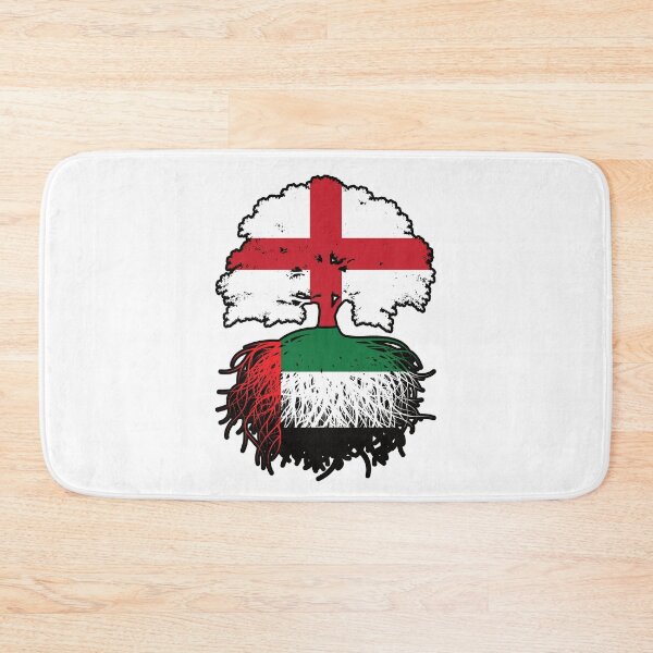 Item preview, United Arab Emirates Emirati English England Tree Roots Flag designed and sold by FlagX.