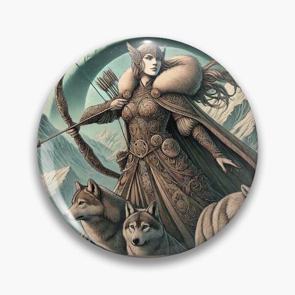 Item preview, Skadi, Mountain Goddess designed and sold by FritzAndNico.