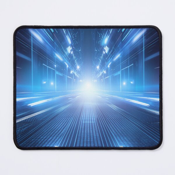 Item preview, A light-streaked highway leading to a bright city skyline designed and sold by homydesign.