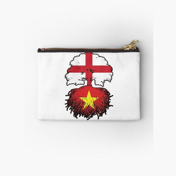 Item preview, Vietnam Vietnamese English England Tree Roots Flag designed and sold by FlagX.