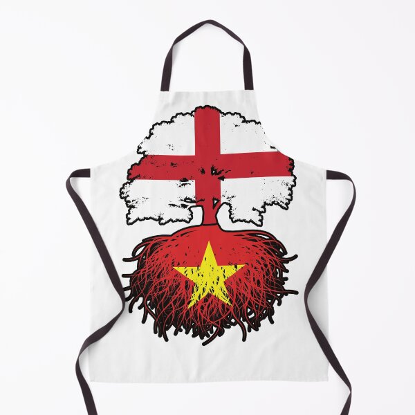 Item preview, Vietnam Vietnamese English England Tree Roots Flag designed and sold by FlagX.
